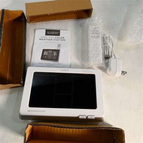 La Crosse Technology C85845 Int Weather Station Black Rio Grande Trade