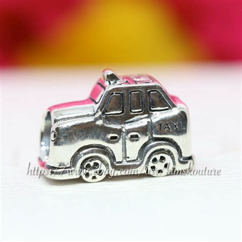 Authentic Pndora Silver Taxi Cab Yellow Enamel Charm 791221EN20 Bead EBay