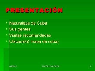 Viaje A Cuba PPT