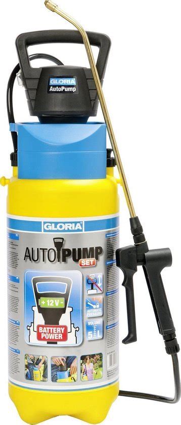 Gloria AutoPump Set Drukspuit 5L Tuin Overig Kopen Kieskeurig Nl