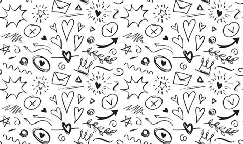 Premium Vector Doodle Seamless Pattern