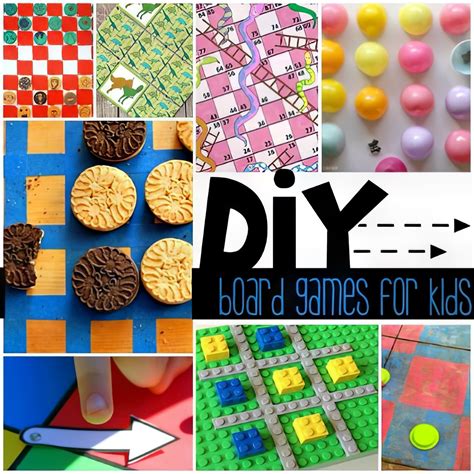 8 DIY Board Games For Kids