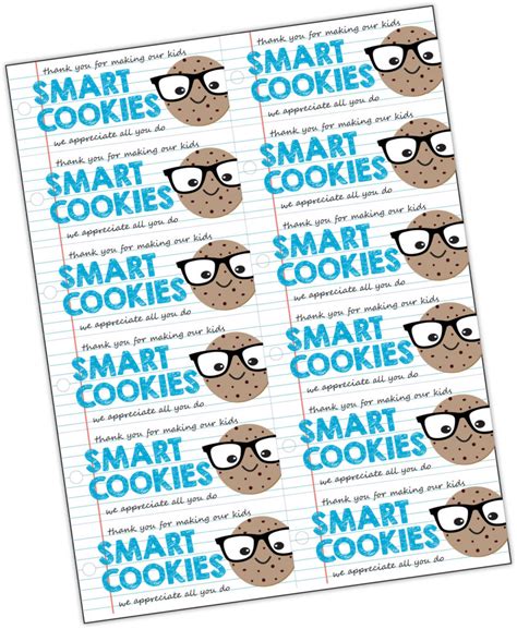 One Smart Cookie Printable