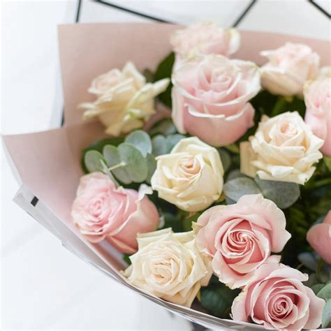 Pink Rose Bouquet Beautifully Simple Interflora