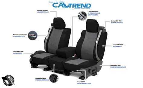 Cordura® Waterproof Seat Covers Custom Fit For Cars And Trucks