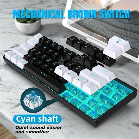 Teclado Ergon Mico Usb Fio Teclas Teclado Mec Nico Fio Usb Rgb