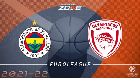 Fenerbahce Beko Istanbul Vs Olympiacos Piraeus Preview Prediction