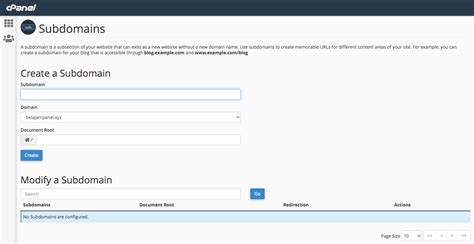 Cara Membuat Subdomain Di Cpanel Belajar Cpanel