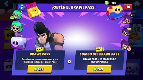 Me Compro El Pase De Brawl Stars Youtube