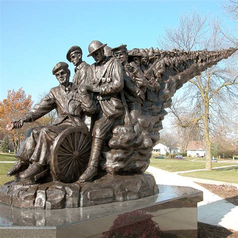 Sculptures by TPS | Canadian Veterans Memorial