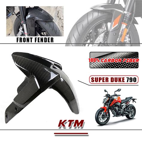 For Ktm Super Duke 790 2018 2022 100 3k Full Dry Carbon Fiber Body Fairing Kits Parts Front