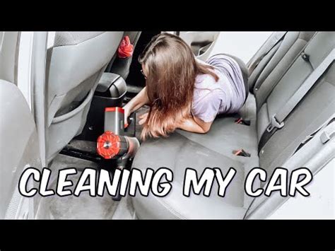 Cleaning My Car Car Clean With Me Youtube