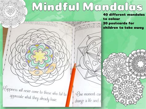 Mindful Mandalas For Mindfulness Colouring Teaching Resources