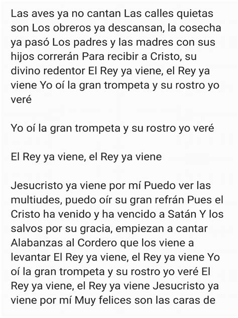 El Rey Ya Viene Pdf