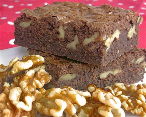 Brownies De Chocolate Con Nueces Receta Fácil Paso A Paso