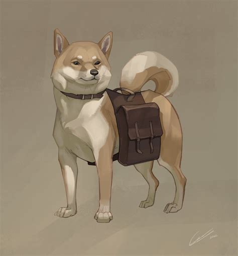 Artstation Shiba Courier