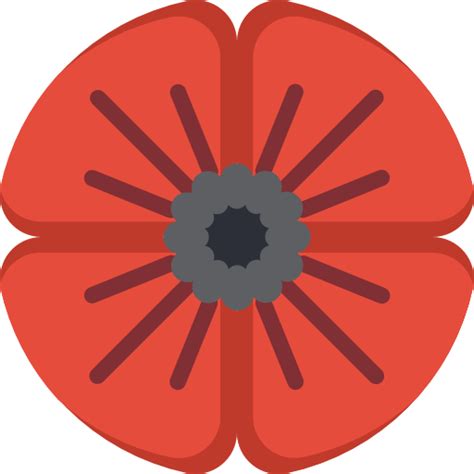 Poppy Basic Miscellany Flat icon