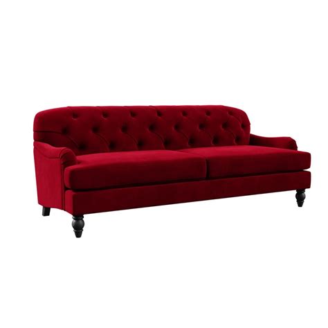 Red Velvet Sofas | Custom Handmade Sofas UK