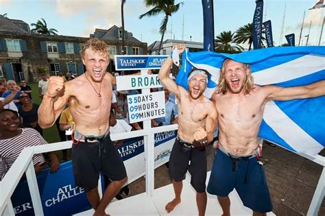 Scots Brothers Set World Record After Rowing Across The Atlantic Ocean