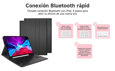 Tucorresi Funda Con Teclado Ipad Air Generaci N Funda De