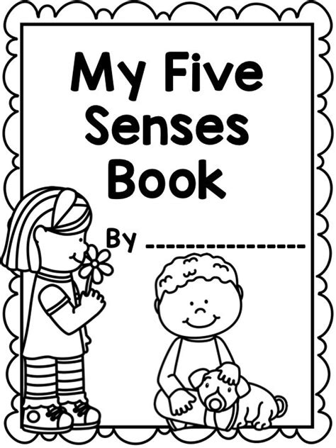 Five Senses Booklet Printable