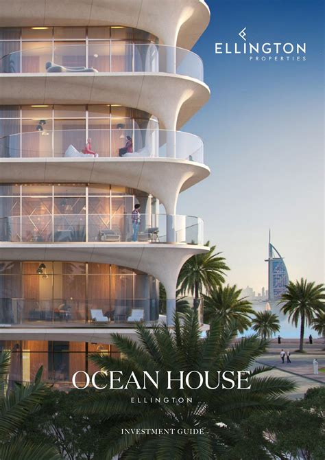 Ellington Ocean House Palm Jumeirah Dubai Slim Brochure Investindxb By