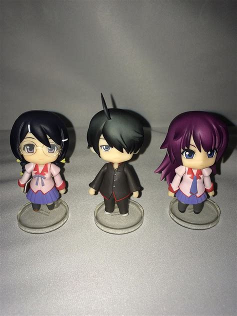 Bakemonogatari Nendoroid Petit Set Vol1 Pvc Figure Set Of 3