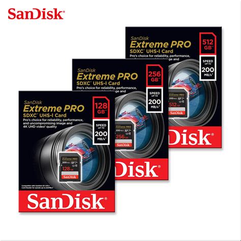 Sandisk Extreme Pro Uhs I Sdxc Memory Card General Pro