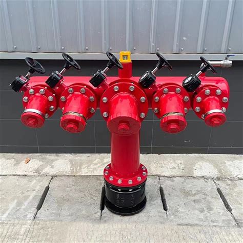 China Customized Ways Fire Hydrant Untuk Kilang Pembekal Pengeluar