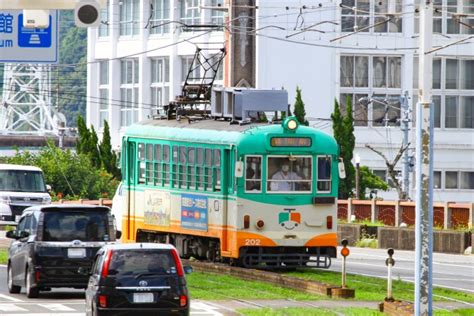 とさでん交通 土佐電気鉄道200形電車 202 はりまや橋停留場 鉄道フォト・写真 By Bbsanさん レイルラボraillab