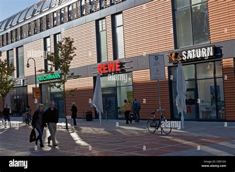 Shopping centre, Leverkusen, Germany Stock Photo - Alamy