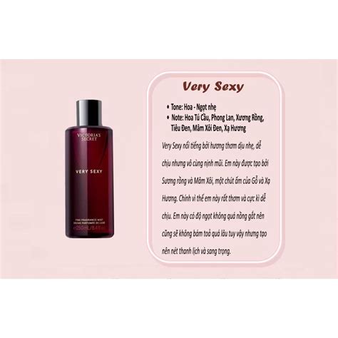 Bill Mỹ Travel Size 75ml Xịt Thơm Toàn Thân Body Mist Victorias Secret Very Sexy