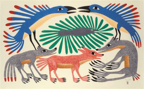 Descubre A La Artista Inuit Kenojuak Ashevak Blog Domestika In 2021 Canadian Art Art