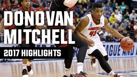 Donovan Mitchell Highlights Ncaa Tournament Top Plays Youtube