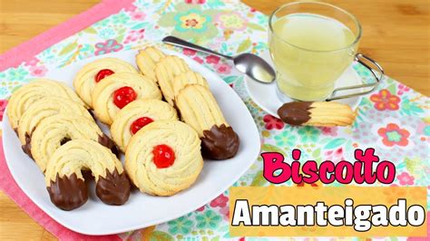 BISCOITO AMANTEIGADO FÁCIL YouTube