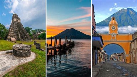 Lugares turísticos de Guatemala destacados a nivel internacional