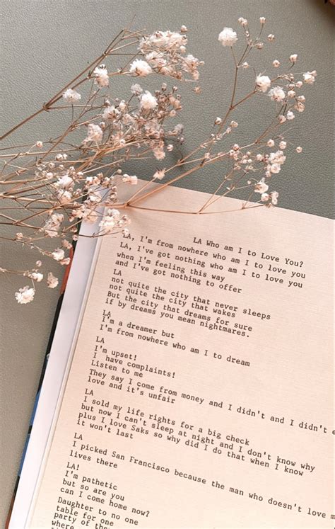 Lana Del Rey Poem Lana Del Rey Lana Del Book Aesthetic