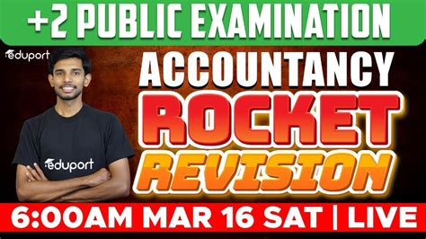 Plus Two Accountancy Public Exam Rocket Revision Eduport Commerce