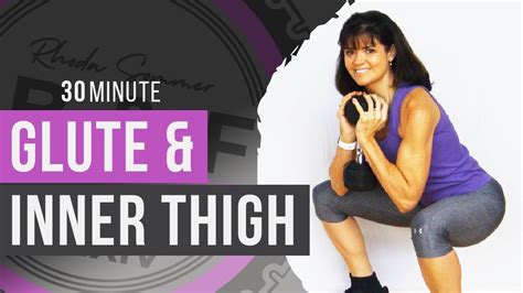 30 Minute Dumbbell Glute And Inner Thigh Strength Sculpt A Workout For Women Over 40 Youtube