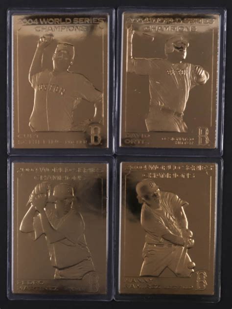 The Danbury Mint 22KT 2004 1998 World Series Champions Baseball ...