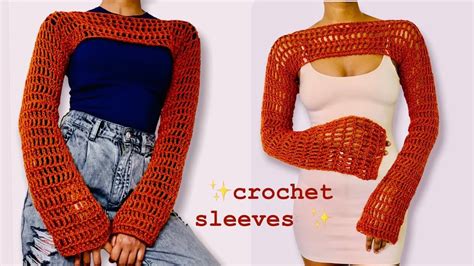 Easy Treble Crochet Sleeves Shrug Bolero Crochet Tutorial Artofit