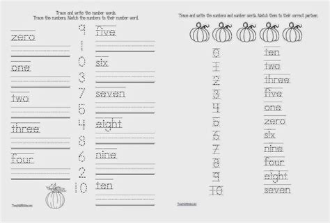 Writing Numbers In Words Worksheets