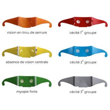 Kit De Lunette De Simulation Relais Loisirs Handicap