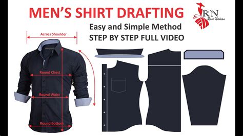 How To Make Mens Shirt Pattern Making L Pattern Drafting L2020 Youtube