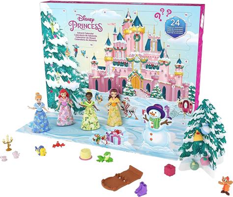 Kalendarz Adwentowy Disney Princess Figurki Ksi Niczki Dla Dzieci