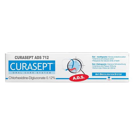 Curasept Gel 712 0,12 % klorhx - 75 ml - Med24.dk