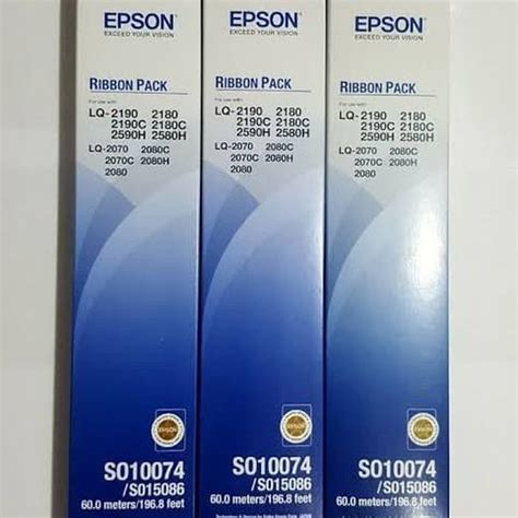 Ribbon Pack Epson Lq