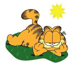 Check Out The Garfield Sticker By Bare Tree Media On Chatsticker