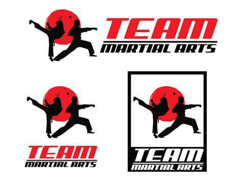 Bold Professional Martial Art Logo Design For Team Martial Arts By