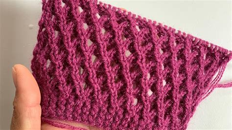 3D Knitting Pattern Knitting Design YouTube